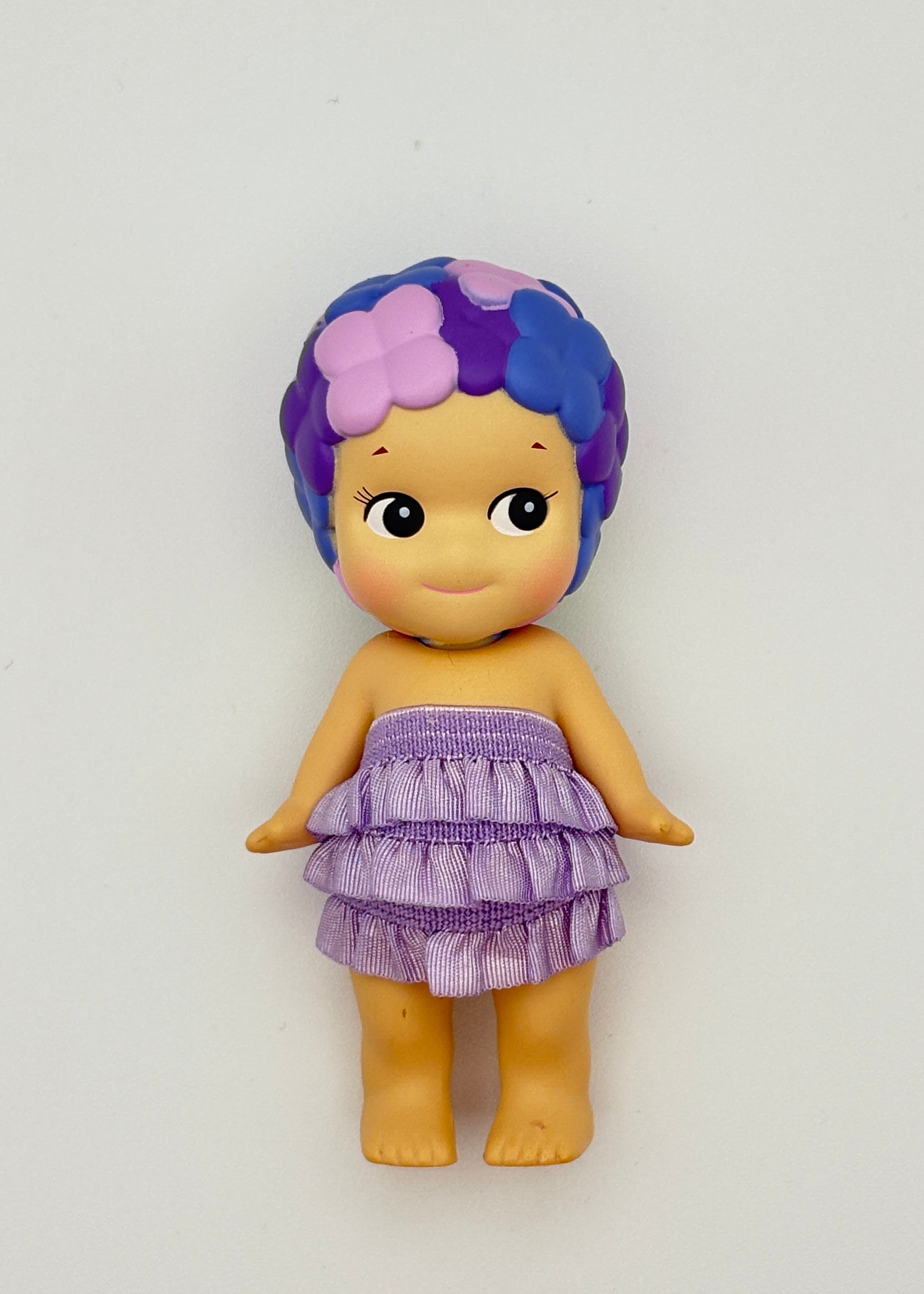 Three-Piece Purple Dress